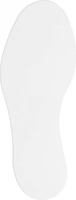 Produktbild von Fußabdruck - Links - Weiß 10 x 30 cm - Bodenaufkleber - Weiß - Anti - Rutsch - Polyvinyl chloride (PVC) - 0,78 mm - Innenbereich - DME270