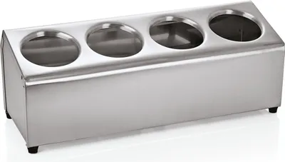 Produktbild von Besteckbehälter, Besteckbehälter Gastro für 4 Besteckköcher