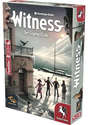 Productafbeelding van Deep Print Games: Witness - De Sigma-Club