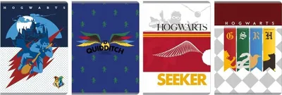 Produktbild von Notizbuch A5/60 Seiten, kariert, Harry Potter (5 Stück) – Beniamin