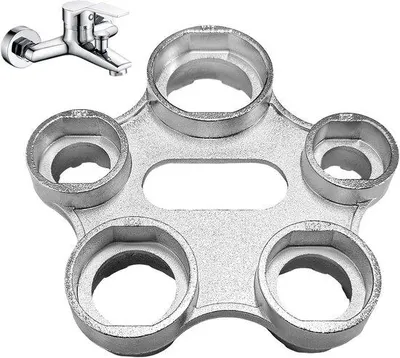 Produktbild von Famanu Montageschlüssel 10-in-1 für Wasserhahn - Universal