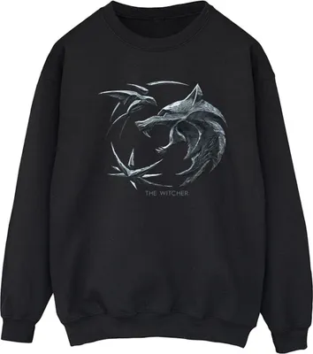 Produktbild von Netflix - "The Witcher" Sweatshirt für Damen BI41669 (L) (Schwarz)