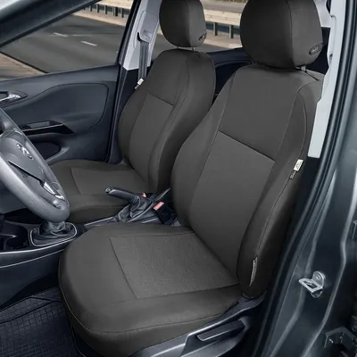 Produktbild von Maß-Sitzbezüge kompatibel mit Opel Corsa E  Vorne&hinten teilbar Z460793