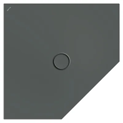 Produktbild von BETTE 7191-403AE Duschflächen Fünfeck Floor Caro Smoke