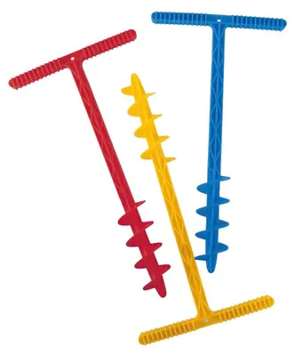 Produktbild von 1180 - Sandbohrer 3. Ass. Farben L:40Cm