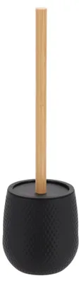 Produktbild von TENDANCE | Klobürstenhalter - Toilettenbürste - schwarz - 11x39 cm - Bürstengarnitur - Badezimmer