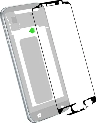 Produktbild von Ersatzteil Reparatur Klebestreifen für LCD und für Akku Samsung Galaxy S6