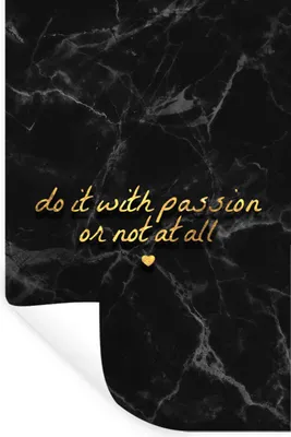 Produktbild von MuchoWow® Wandtattoo Wandsticker Wandaufkleber Zitate - Sprichwörter - Gold - Marmor 20x30 cm Selbstklebend und Repositionierbar - Sticker - Dekorfolie