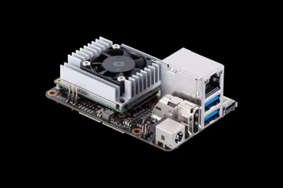 Image de ASUS Tinker Board T - Carte électronique - NXP i.MX 8M 1,5 GHz - RAM 1 Go - Flash 8 Go - 802.11a/b/g/n/ac, Bluetooth 4.2 (90ME0140-M0EAY0)