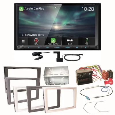 Produktbild von Kenwood DNX-7190DABS Carplay Einbauset für Opel Astra H Corsa D Zafira B Antara