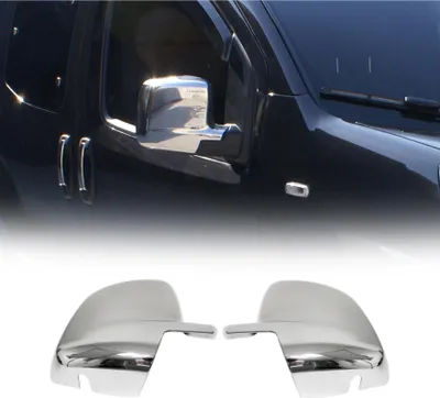 Image de Coques de Rétroviseurs pour Citroen Nemo 2008-2021 en ABS Argent