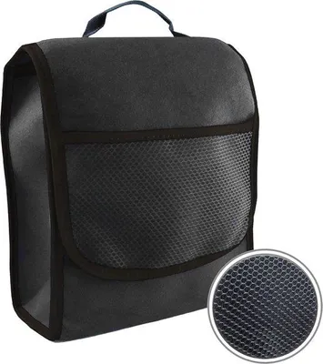 Produktbild von Famanu Organizer für Auto Kofferraum - Kompakte Tasche mit Klettverschluss