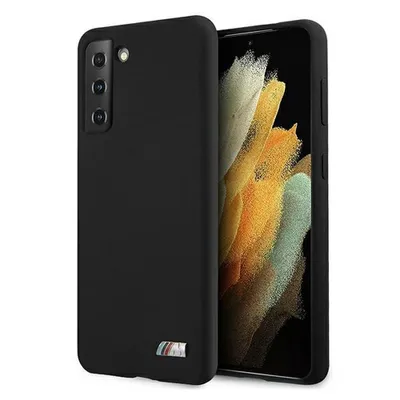 Obrázok produktu pre Bmw BMHCS21SMSILBK Silikónové puzdro na telefón M Collection pre Samsung