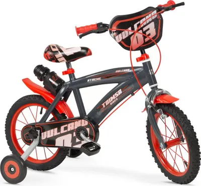 Produktbild von 14 Zoll Kinder Jungen Mädchen Fahrrad Kinderfahrrad Kinderrad Vulcano