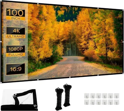 Obrázok produktu pre 100-palcový HD projektorový displej pre domáce a vonkajšie použitie