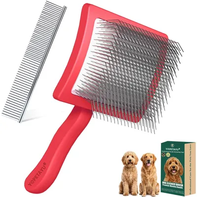Produktbild von Große Bürste für langhaarige Hunde