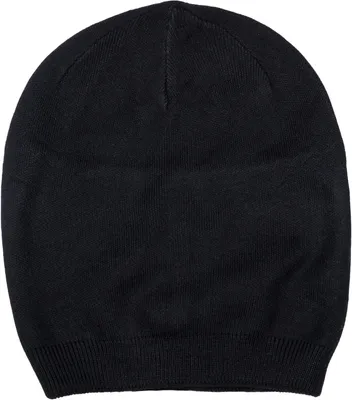 Produktbild von styleBREAKER Uni Feinstrick Beanie Mütze Einfarbig mit Rippbündchen, Doppellagige Winter Strickmütze warm 04024195