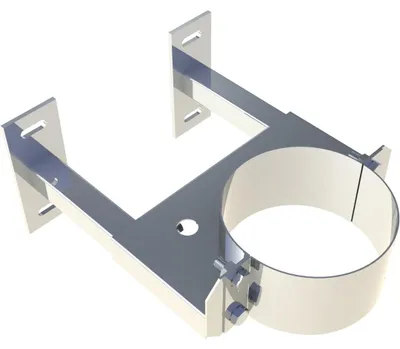 Produktbild von Jeremias DW-ECO 2.0 Wandhalter statisch verstellbar 50-150mm Innendurchmesser 350mm Edelstahl Abgassystem