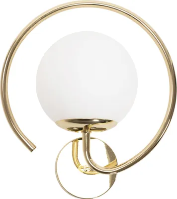 Produktbild von tooLight Wandlampe App1153-1W Gold Metall Metall Glas Kugel E27 1-Punkt Licht