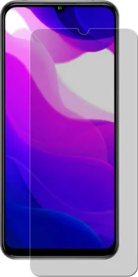 A screen protector is shown on a smartphone.