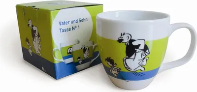 Produktbild von Vater und Sohn Tasse Henkeltasse 0,4 l