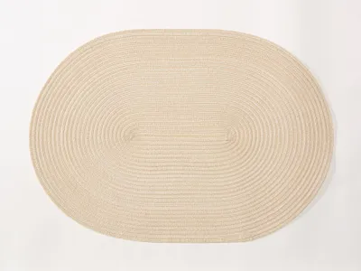 Produktbild von Pichler Tischset meliert Tischset 12er Set 33 x 48 cm SAMBA Oval creme