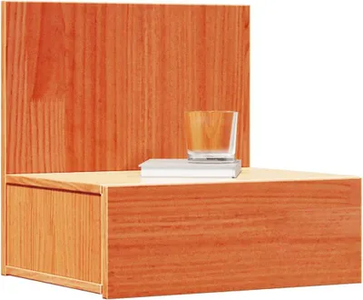 Produktbild von vidaXL Nachttisch Wachsbraun 42 x 32,5 x 40 cm Massivholz Kiefer