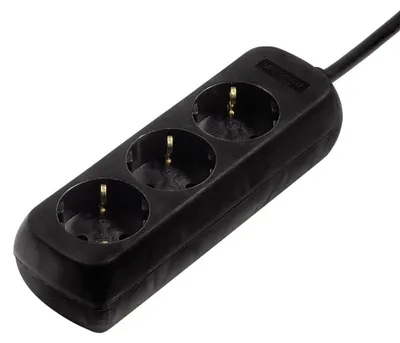 Produktbild von Hama 00108841, 230 V, 3500 W, 3 m, Schwarz, Kunststoff