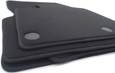 Image de Tapis de sol Range Rover Sport III à partir de 2024 Premium Velours Tapis de voiture 4 pièces noir Tapis ajusté Antirusch