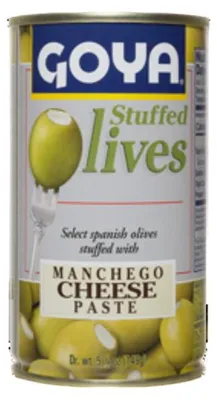 Image de Goya Olives farcies au fromage Manchego 350 g