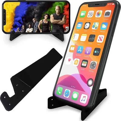 Produktbild von Handyhalterung Tisch Handy Ständer Smartphone Handyhalter Tablet Halterung Tragbarer Handyständer Halterung Schreibtisch Faltbarer Tablets Telefonständer Universal Phones Retoo