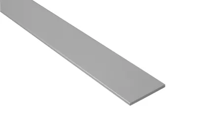 Produktbild von 2 Meter | Bastler Flachleiste Alu eloxiert | Effector | B04 | silber