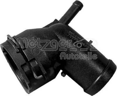Produktbild von METZGER 4010424 Kühlmittelflansch für VW GOLF VI (5K1) Wasserflansch