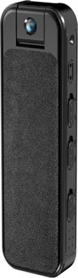 Produktbild von 1080P HD Mini-Koerperkamera mit Audio- und Videoaufzeichnung, tragbarer Videorecorder, 180¡ã-Objektiv drehbar mit Nachtsicht, grosse Akkukapazitaet, 90¡ã-Weitwinkel mit rueckseitigem Clip fuer taegliche Aufzeichnung/Service/Lieferung