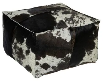 Produktbild von Mars & More hocker kuh quadrat braun/weiss 50x50x30cm