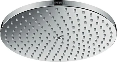 Regendusche 240 mm, EcoSmart, PowderRain, Chrom, für Wand/Decke