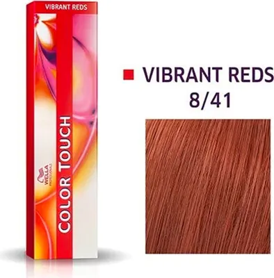 Produktbild von Wella Professionals Color Touch Vibrant Reds Professionelle demi-permanente Haarfarbe mit einem multidimensionalen Effekt 8/41 60 ml