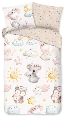Obrázok produktu pre Detská prikrývka z bavlny Renforcé, rozmer 140x200/220 cm
