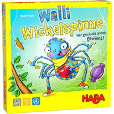 Zdjęcie produktu dla Haba  Gra - Walli wijący się pająk (DE = F 1306567003 - NL 1306567003) (DE/E/F/NL/IT/ES)