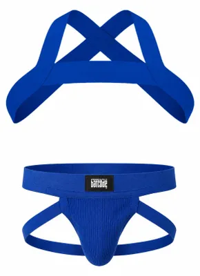 Zdjęcie produktu dla Barcode Berlin Multipack 1x Anton Jock Niebieski + 1x Harness Matt Niebieski - Größe XL