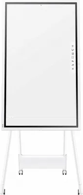 Produktbild von Samsung Flip Stand STN-WM55R - Aufstellung - für interaktives Flachfeld- / LCD-Display - Hellgrau - Bildschirmgröße: 139.7 cm (55") - Montageschnittstelle: 400 x 400 mm - Bodenaufstellung - für Flip 2 WM55R