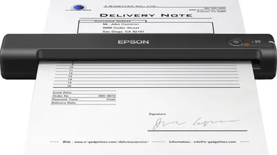 Produktbild von Tragbarer Scanner Epson WorkForce ES-50 600 dpi USB 2.0 Schwarz
