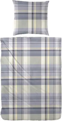 Immagine prodotto di Biancheria da letto Hahn in flanella fine Jonte 155x220 cm + 80x80 cm
