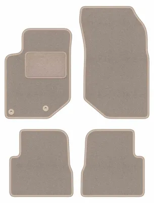 Immagine prodotto di Tappetini in moquette per Peugeot 2008 II 2019- (hatchback) – set 4 pezzi, beige, su misura – Wielganizator LUX
