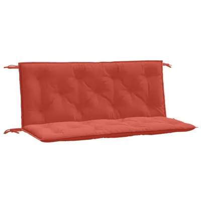 Produktbild von vidaXL Gartenbank-Auflagen 2 Stk. Melange Rot 120x50x7 cm Stoff