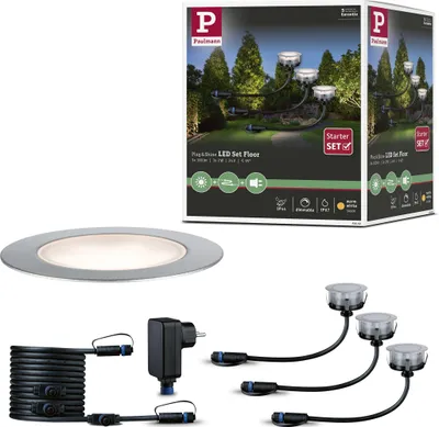 Image de Paulmann Plug & Shine LED Bodeneinbauleuchte Floor Eco Basisset
