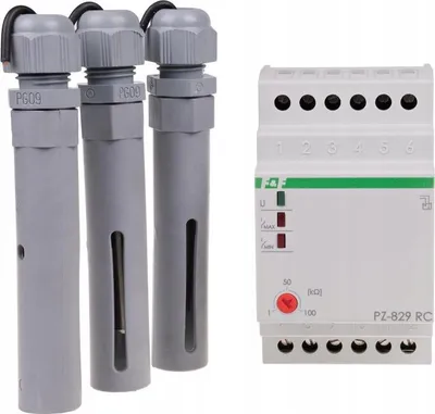 Immagine prodotto di F&F | Indicatore Livello Acqua PZ-829RC-WD - 3 Sonde - IP20 - Controllo Preciso - Sensibilita Regolabile