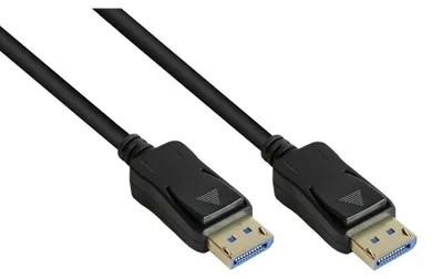 Produktbild von Good Connections Kabel DP2.0 4K @240Hz/8K @60Hz schw. 0,5m