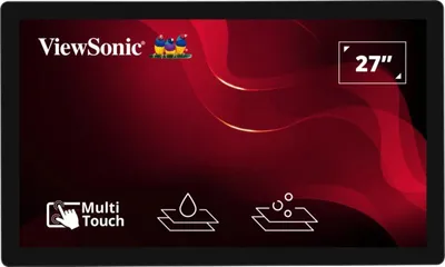 Zdjęcie produktu dla Viewsonic XF2730, 68,6 cm (27"), 1920 x 1080 px, Full HD, 255 cd/m², Projektor pojemnościowy (PCAP), 7H