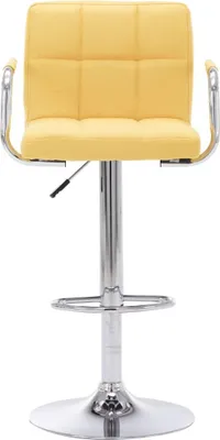 Produktbild von vidaXL Barhocker Gelb Stoff